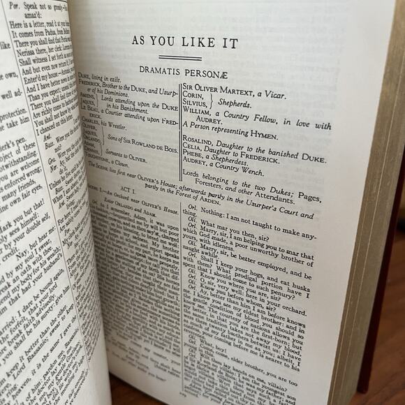 The Complete Works Of William Shakespeare Leather Bound Hardcover Book 2000 - Picture 11 of 15